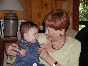 Patti with Maia